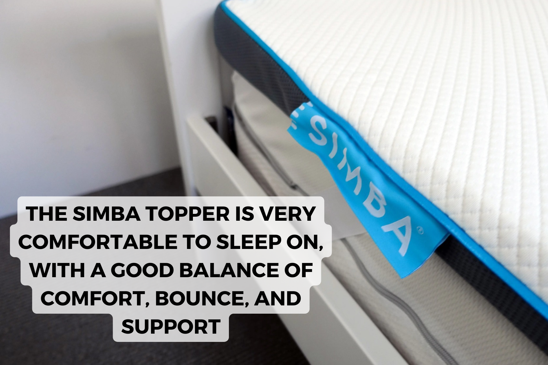 simba mattress topper comfort